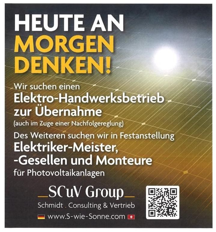 Elektro-Handwerksbetrieb und MItarbeiter gesucht